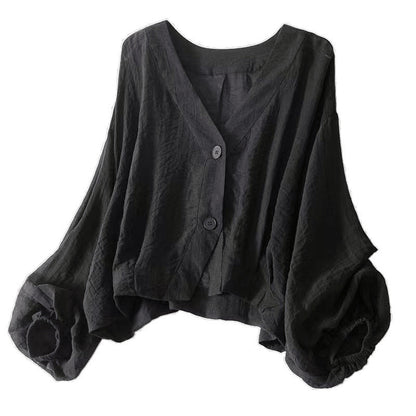 Loose-fitting Lightweight Thin Short Coat