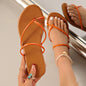 Summer Women's Golden Plus Size Beach Slippers Casual